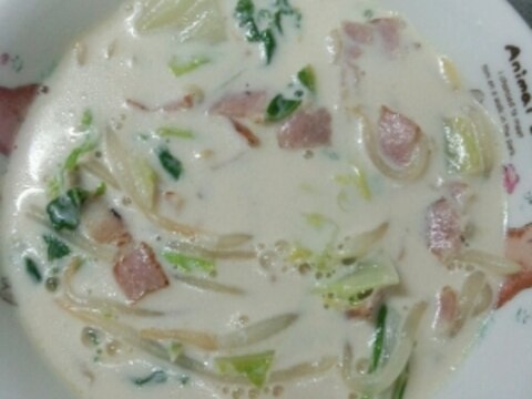簡単 白菜とベーコンの牛乳スープ レシピ 作り方 By しいたん 楽天レシピ 簡単 白菜とベーコンの牛乳スープ レシピ 作り方 By しいたん 楽天レシピ